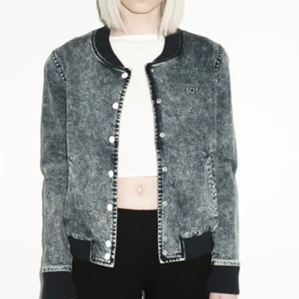 Boy London acid wash denim Jean jacket xs